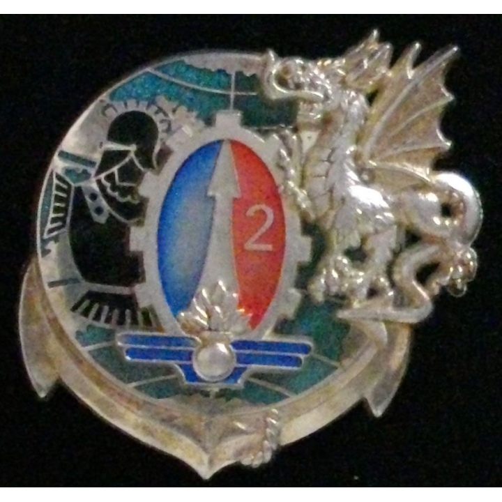 Insigne de la 1° compagnie du 2° régiment du matériel
