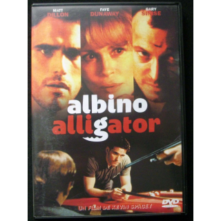 DVD intitulé " Albino Alligator " film de kevin Spacey avec Matt Dillon, Faye Dunaway et Gary Sinise