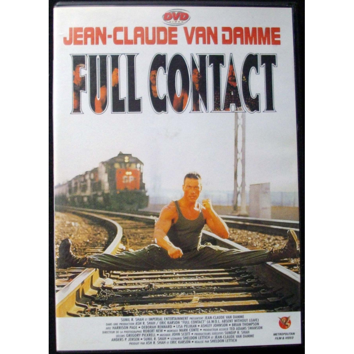 DVD intitulé " Full Contact " film avec Van Damme