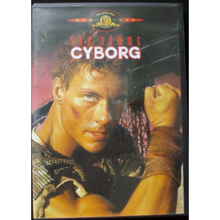 DVD intitulé " Cyborg " film avec Van Damme