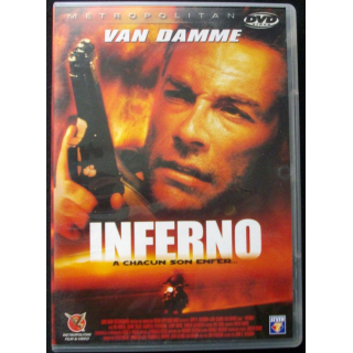 DVD intitulé "  Inferno " film avec Van Damme