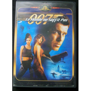 DVD intitulé " 007 le monde ne suffit pas " film de James bond avec Pierce Brosnan
