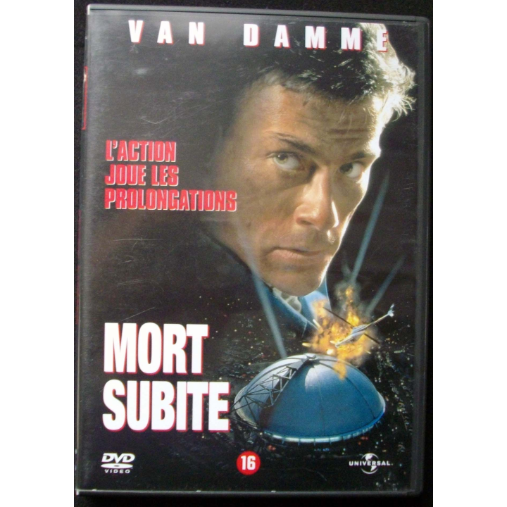 DVD intitulé " Mort Subite " film avec Van Damme