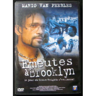 DVD intitulé " Emeutes à Brooklyn " film avec Mario Van Peebles