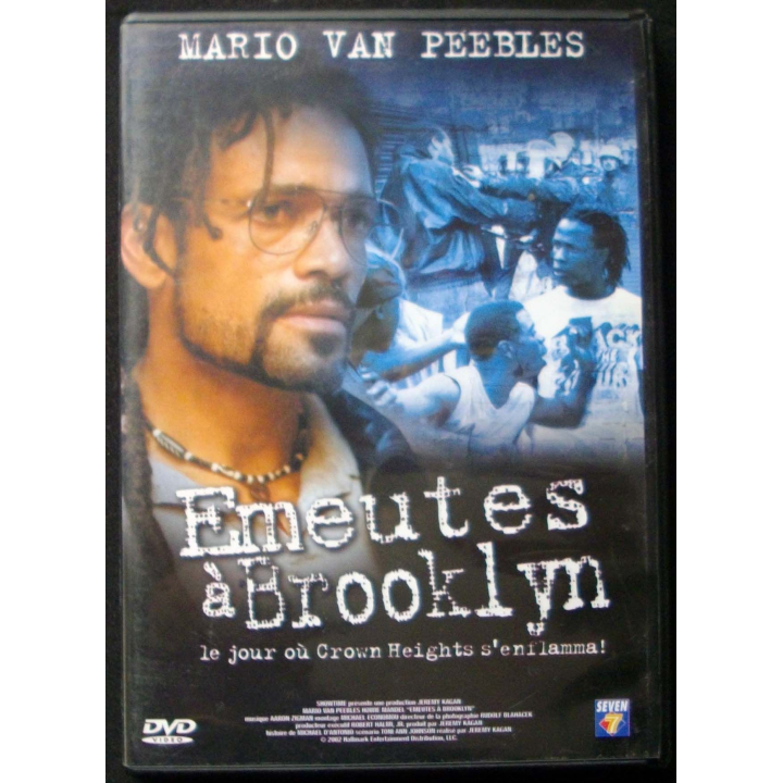 DVD intitulé " Emeutes à Brooklyn " film avec Mario Van Peebles