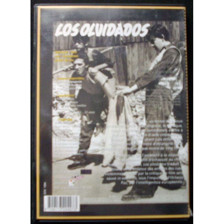 DVD intitulé " Los Olvidados " film de Luis Bunuel