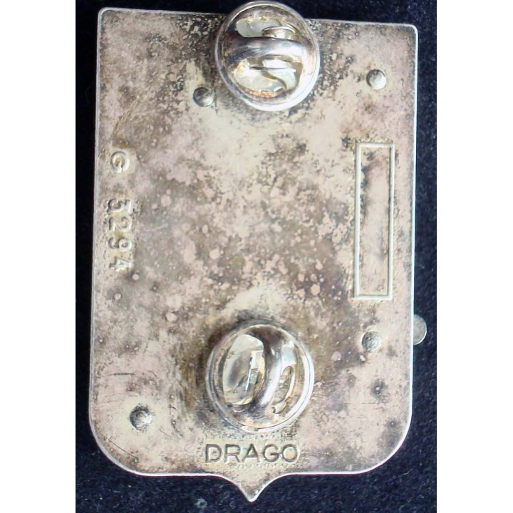 Insigne métallique du 1° régiment du matériel de fabrication Drago G. 3294