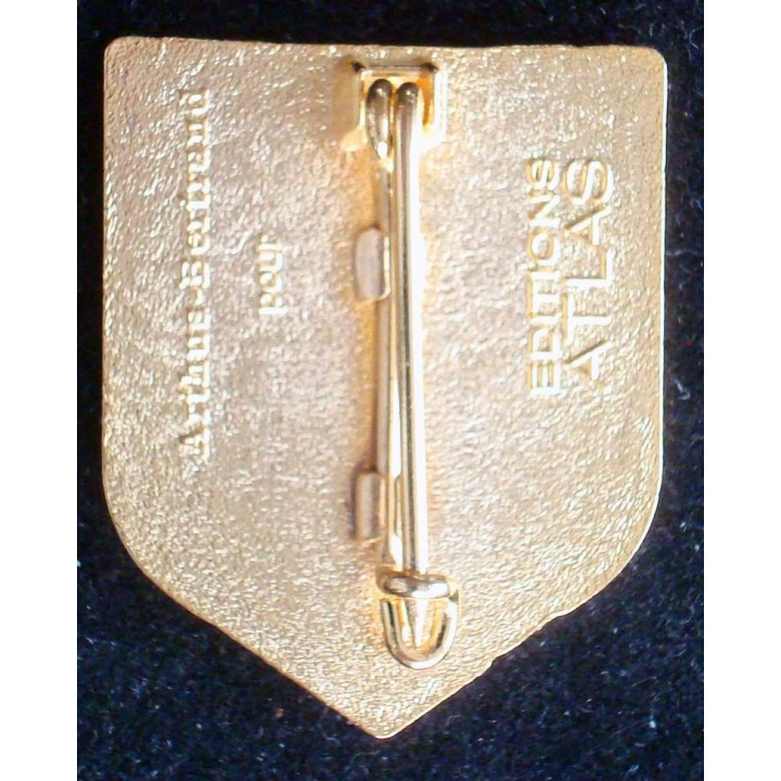 2°DB : insigne métallique de la 2° division blindée fabriquée par Arthus Bertrand pour les éditions Atlas