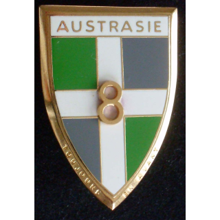 8° régiment d''infanterie Austrasie fabriqué par Arthus Bertrand pour les éditions Atlas