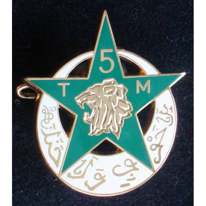 5° régiment de tirailleurs marocains fabriqué par Arthus Bertrand pour les éditions Atlas