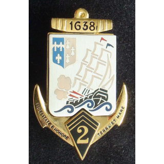 2° régiment d'infanterie de marine fabriqué par Arthus Bertrand pour les éditions Atlas