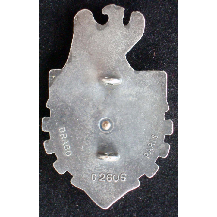 1° RCS de fabrication Drago G. 2606 dos lisse centre relief
