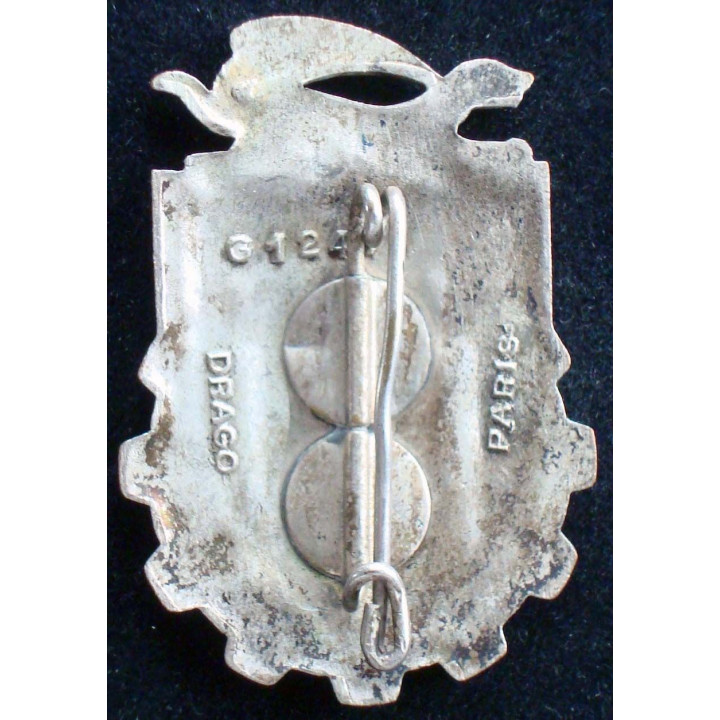 153° CIT Drago Paris G. 1247 en émail dos lisse à 2 boléros lisses