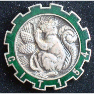 154° CIT  Drago Paris H. 664 en émail 2 boléros Drago mais épingle coupée