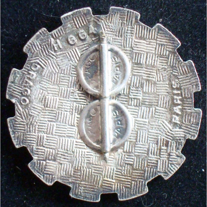 154° CIT  Drago Paris H. 664 en émail 2 boléros Drago mais épingle coupée