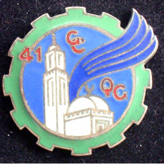 41°GCQG Drago Paris en émail avec épingle coupée mais boléro existant