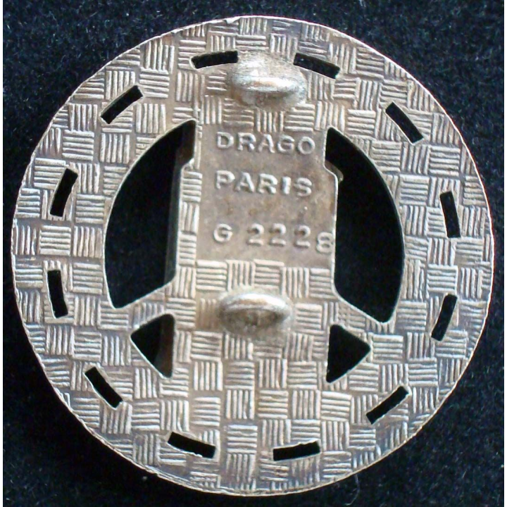155° centre d'instruction du train de fabrication Drago Paris G. 2228 en émail