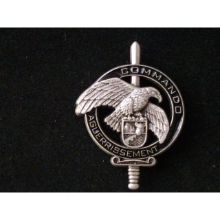 Insigne de brevet d'aguerrissement commando de Givet de fabrication Béraudy Vaure GS. 155