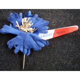 insigne tissu du bleuet de France