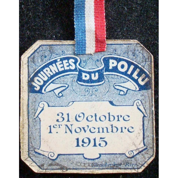 journée du poilu 31 octobre 1° novembre 1915