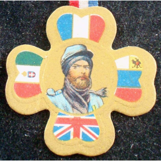 Insigne cartonné sur la journée du poilu 31 octobre 1° novembre 1915