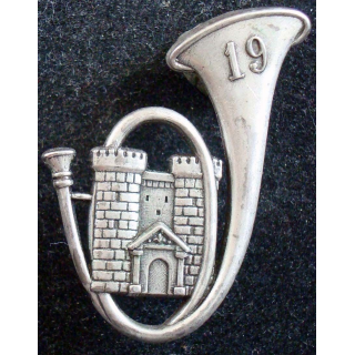 19° bataillon de chasseurs à pieds de fabrication Delsart H. 152 attache par deux pontets