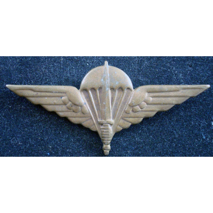 Compagnie antichar parachutiste commando belge avec une attache cassée
