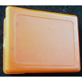 MAGNET FRIGO : pince à pense bête magnétique de couleur orange