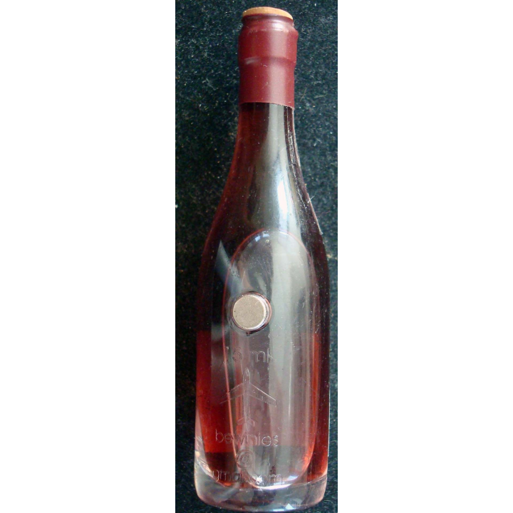 Magnet frigo représentant une bouteille de Chinon Domaine Bernard Baudry