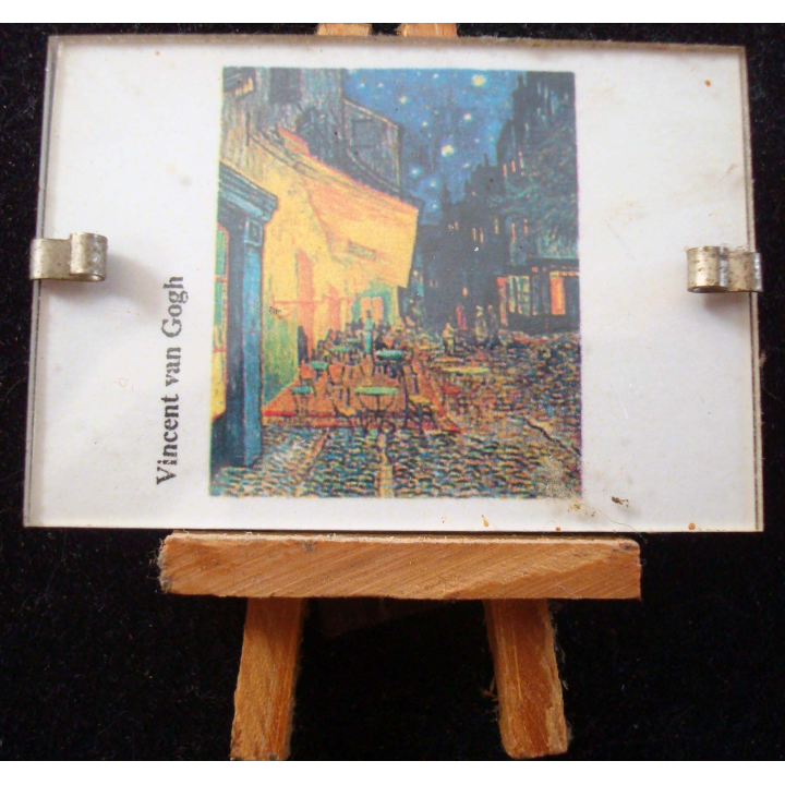 MAGNET FRIGO : magnet frigo représentant un tableau de Vincent Van Gogh