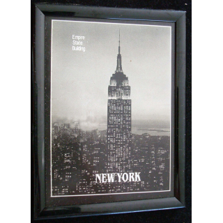 Magnet frigo représentant un tableau de New York Empire State Building