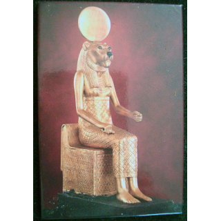 Magnet frigo représentant RA le Dieu du soleil égyptien