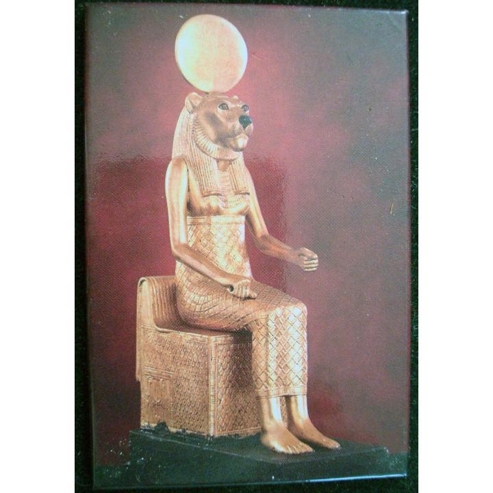 Magnet frigo représentant RA le Dieu du soleil égyptien