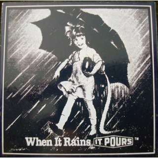 Magnet frigo représentant When it Rains it Pours