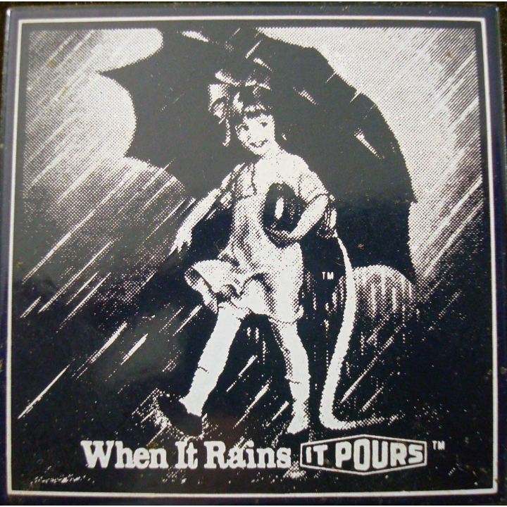 Magnet frigo représentant When it Rains it Pours