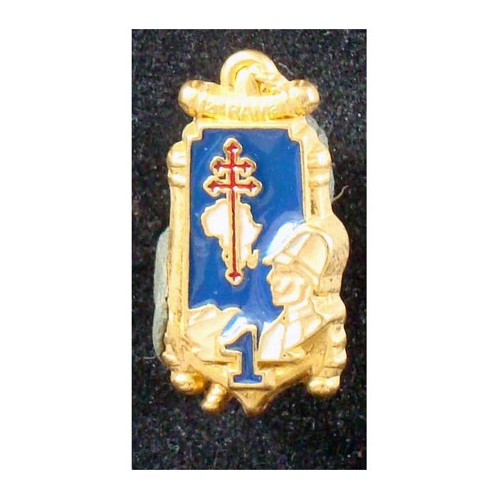 Pin's de la 1° batterie du 3° régiment d'artillerie de marine de fabrication Boussemart 2001