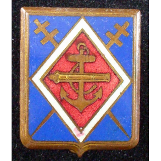 1° régiment d'artillerie coloniale de fabrication Drago Béranger en émail
