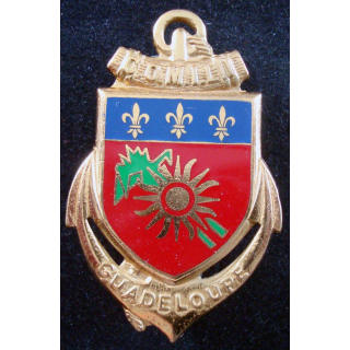Commandement militaire en Guadeloupe de fabrication Drago doré