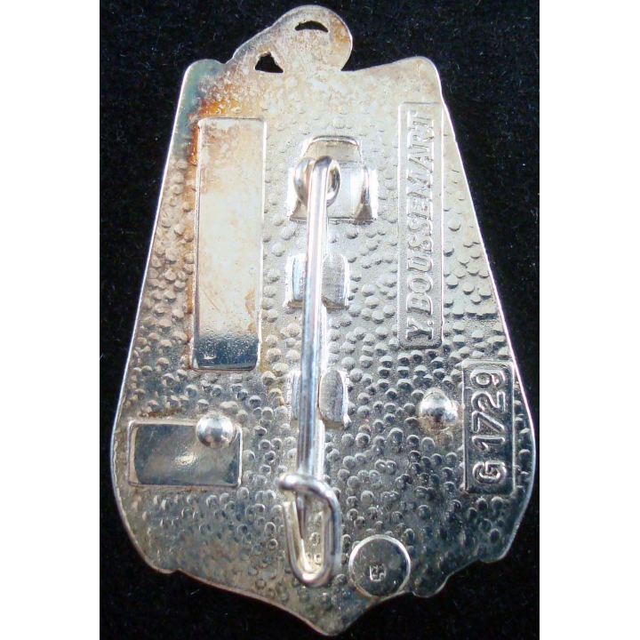 43° bataillon d'infanterie de marine Boussemart G. 1729 modèle prestige argenté