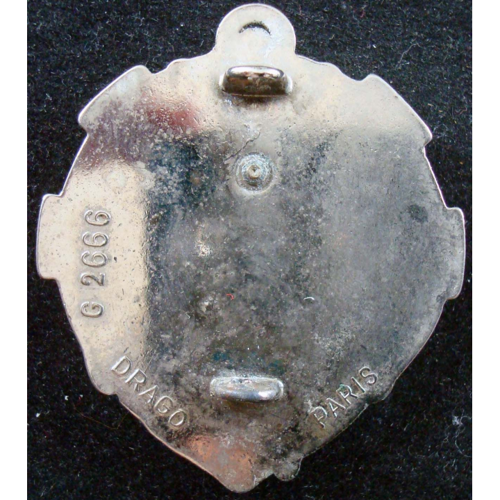 57°BCSP : insigne métallique du 57° bataillon de commandement et de soutien du pacifique de fabrication Drago G. 2666