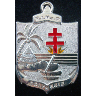 Régiment d'infanterie de marine de Polynésie Boussemart 2002 prestige argenté