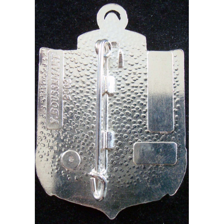Régiment d'infanterie de marine de Polynésie Boussemart 2002 prestige argenté