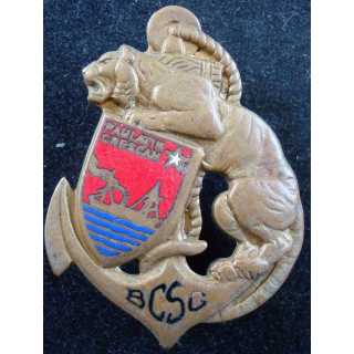 Batailllon colonial de Saïgon Cholon Drago Olivier Métra attache soudée