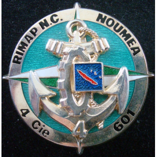 4° compagnie du 601° régiment de circulation routière Nouméa Boussemart 2001