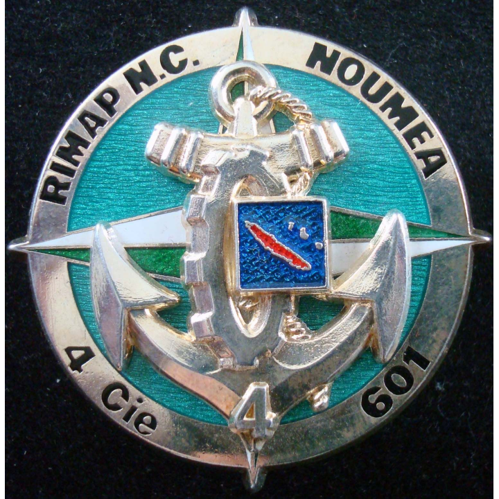 4° compagnie du 601° régiment de circulation routière Nouméa Boussemart 2001