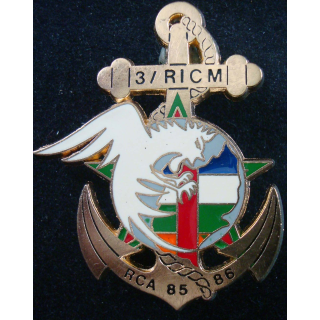 3° escadron du régiment d'infanterie et chars de marine en RCA 1985-1986 Delsart
