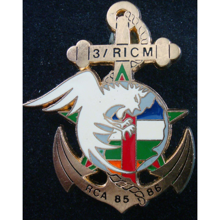 3° escadron du régiment d'infanterie et chars de marine en RCA 1985-1986 Delsart