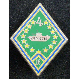 Insigne métallique de la 4° compagnie de fabrication Arthus Bertrand Paris