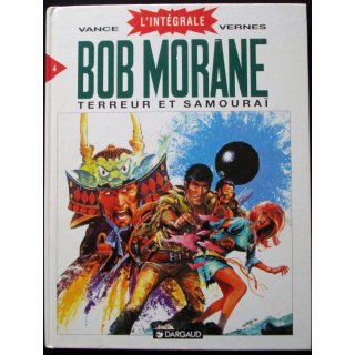 Bande dessinée l'intégrale de "Bob Morane Terreur et Samouraï" tome 4