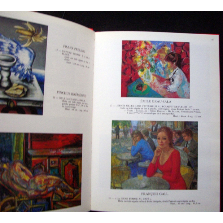 Catalogue de vente intitulé les Floralies 1987